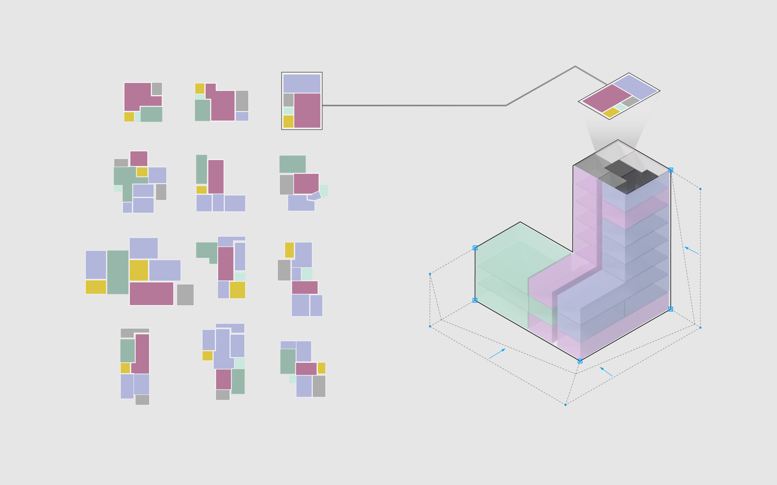 Automated floorplan generation in architectural design